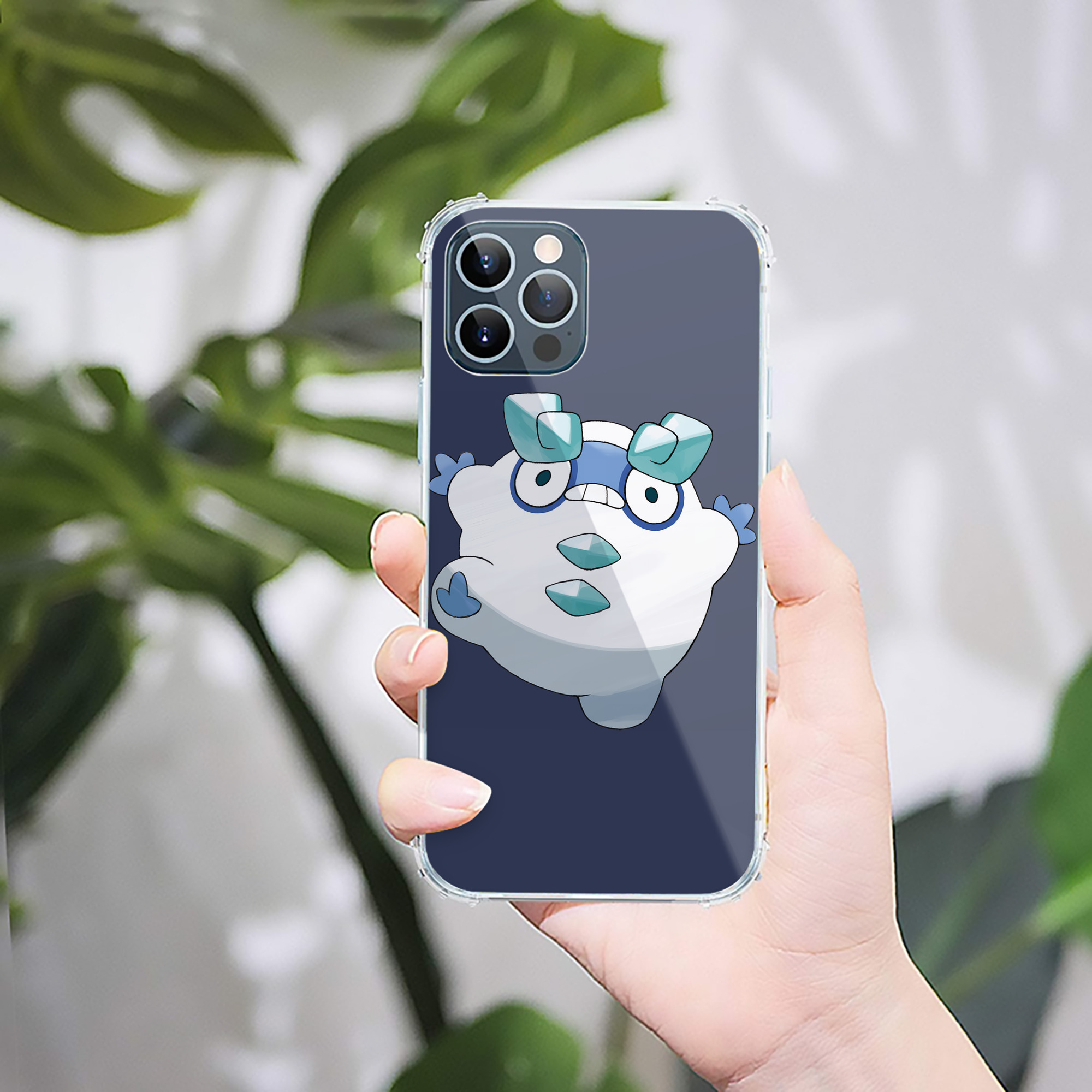 （画像用） ポケットモンスター Pokémon 【iPhone 12シリーズ対応】透明スマホケース（クリアソフトケース）